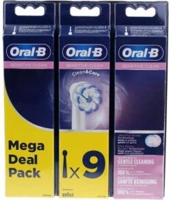 Oral B ORAL-B - OPZETBORSTELS - EB60 Sensi Ultrathin Refills 3+3+3 - 80338442 -Oral B 1014x1200