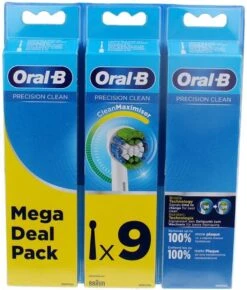 Oral B Oral-B Precision Clean - Met CleanMaximiser-technologie - Opzetborstels - 9 Stuks -Oral B 1021x1200