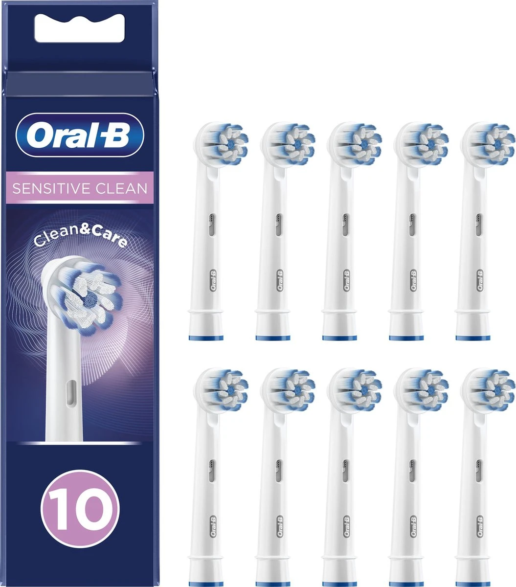 Oral B Oral-B Sensitive Clean - Met CleanMaximiser-technologie - Opzetborstels - 10 Stuks - Brievenbusverpakking 16 Oral B Oral-B Sensitive Clean - Met CleanMaximiser-technologie - Opzetborstels - 10 Stuks - Brievenbusverpakking - Afbeelding 14