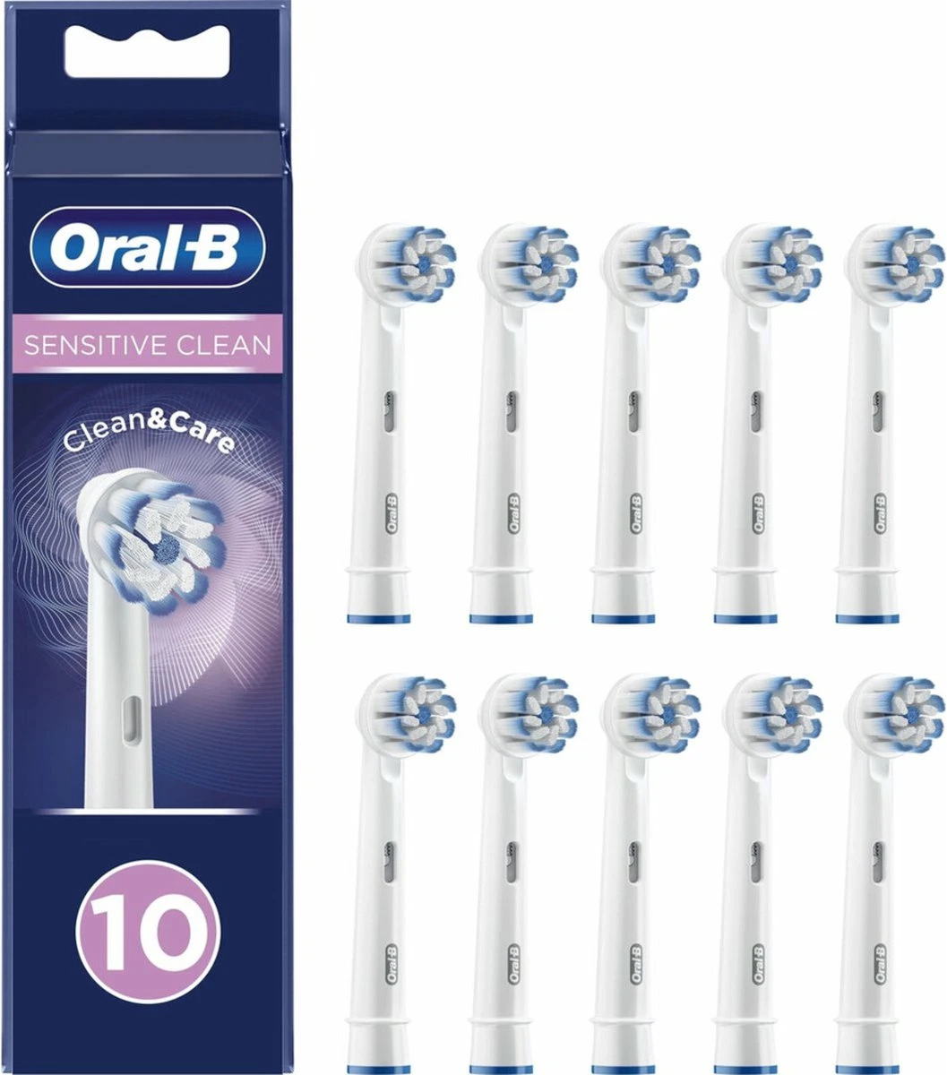 Oral B Oral-B Sensitive Clean - Met CleanMaximiser-technologie - Opzetborstels - 10 Stuks - Brievenbusverpakking 15 Oral B Oral-B Sensitive Clean - Met CleanMaximiser-technologie - Opzetborstels - 10 Stuks - Brievenbusverpakking - Afbeelding 13