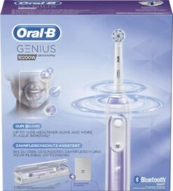 Oral B Oral-B Genius 10200W Orchid Purple Elektrische Tandenborstel Paars/Wit -Oral B 1086x1200