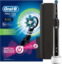 Oral B Oral-B PRO 750 - Elektrische Tandenborstel - Zwart -Oral B 1163x1200
