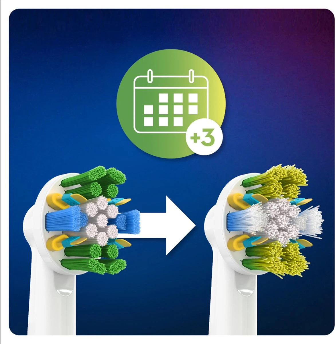Oral B Oral-B Opzetborstels FlossAction 3 Stuks 7 Oral B Oral-B Opzetborstels FlossAction 3 Stuks - Afbeelding 5