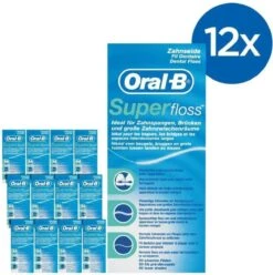 Oral B Superfloss 12 X 50 Stuks - Flosdraad - Voordeelverpakking
