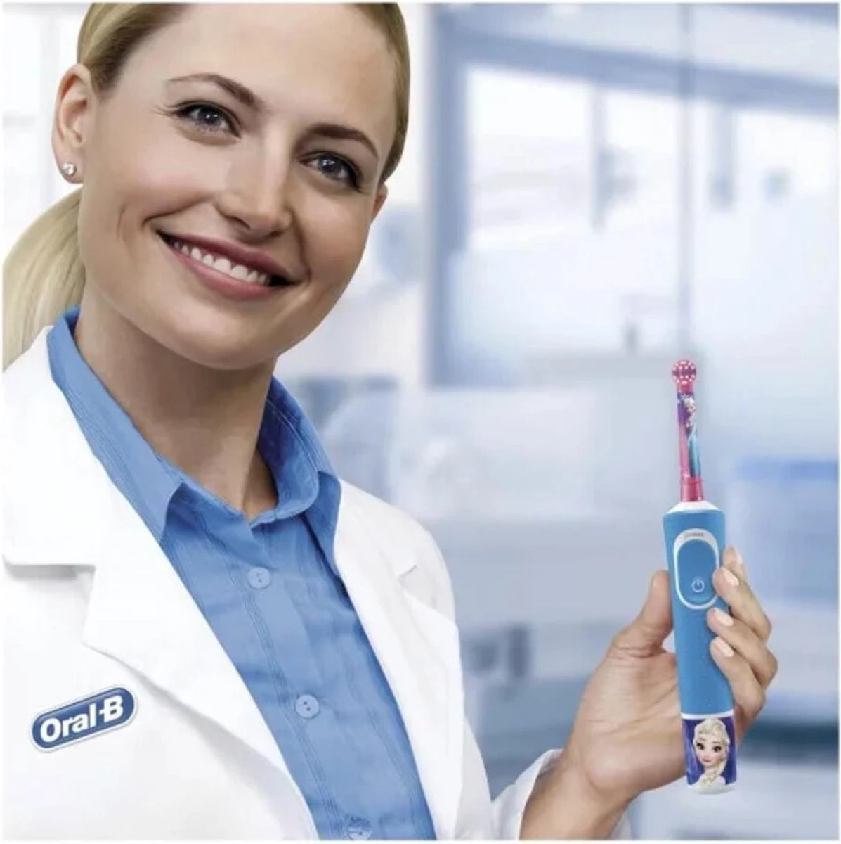 Oral B Oral-B Stages Power Kids Frozen - Elektrische Tandenborstel - 1 Handvat En 1 Opzetborstel 11 Oral B Oral-B Stages Power Kids Frozen - Elektrische Tandenborstel - 1 Handvat En 1 Opzetborstel - Afbeelding 9