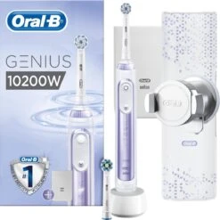 Oral B Oral-B Genius 10200W Orchid Purple Elektrische Tandenborstel Paars/Wit -Oral B 1198x1200 13