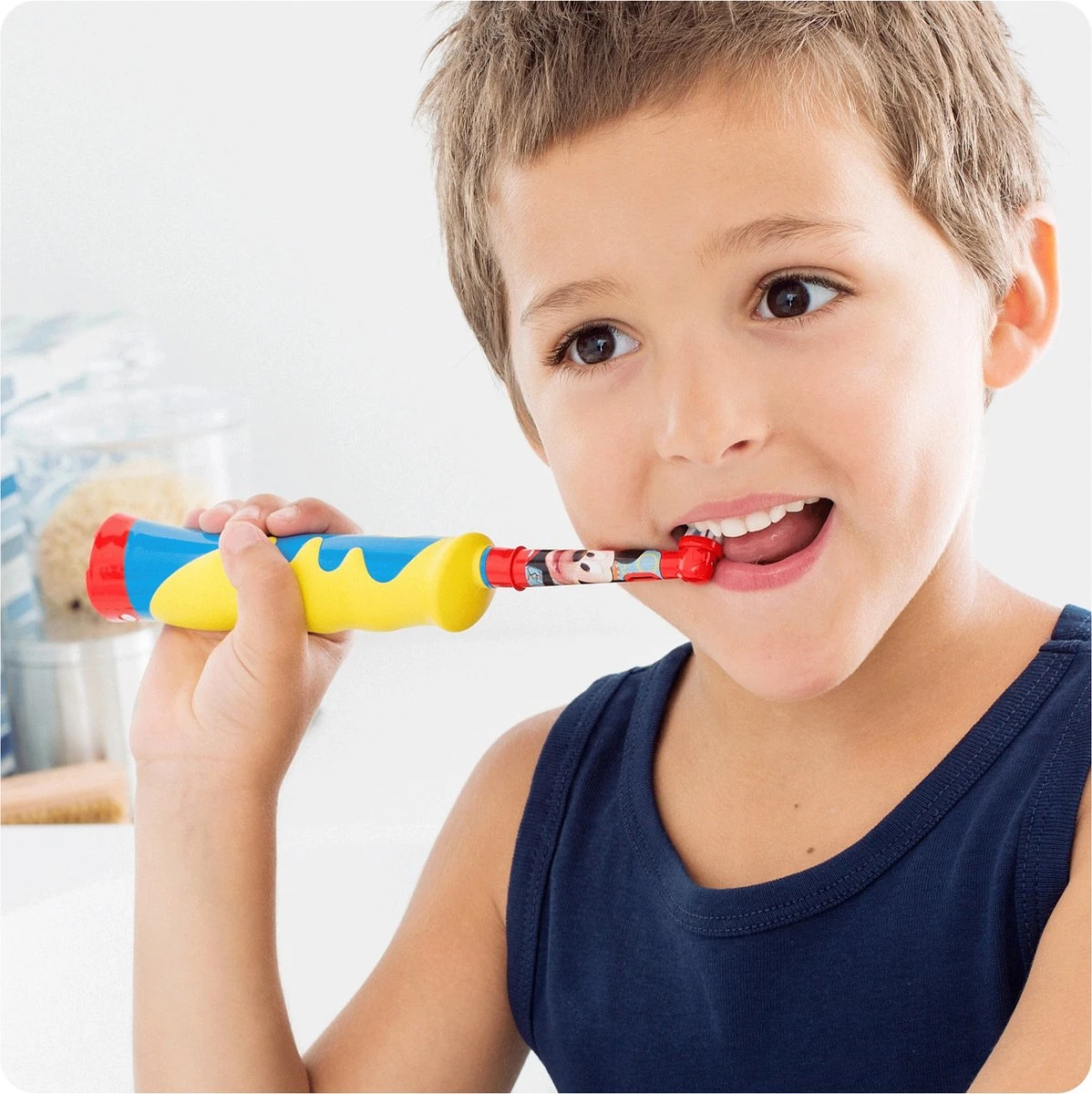 Oral B Oral-B Kids Opzetborstels Met Disney Mickey Mouse-figuren, 9 Stuks 6 Oral B Oral-B Kids Opzetborstels Met Disney Mickey Mouse-figuren, 9 Stuks - Afbeelding 4
