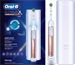 Oral B Oral-B Genius X - Elektrische Tandenborstel - Rosegold -Oral B 1200x1043