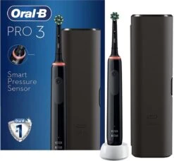 Oral B 24 Oral B Elektrische Tandenborstel Oral-B Pro 3500 Zwart