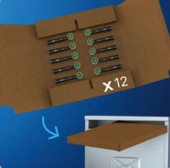 Oral-B CrossAction Opzetborstel Kleur Zwart, Verpakking Van 12 Stuks, Verpakking Van Brievenbusformaat -Oral B 1200x1190 3