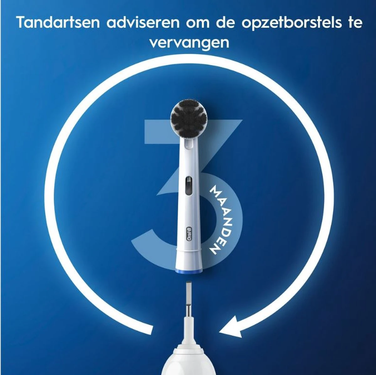 Oral B Oral-B Pure Clean Opzetborstel - 8 Stuks 5 Oral B Oral-B Pure Clean Opzetborstel - 8 Stuks - Afbeelding 3