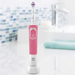 Oral B Oral-B Vitality 100 Roze CrossAction - Elektrische Tandenborstel - Powered By Braun 15 Oral B Oral-B Vitality 100 Roze CrossAction - Elektrische Tandenborstel - Powered By Braun -Oral B 1200x1198 92