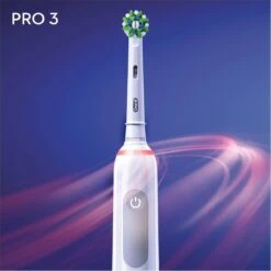 Oral B Oral-B Pro 3 3000 - Wit - Elektrische Tandenborstel - Ontworpen Door Braun - 1 Handvat En 1 Opzetborstel -Oral B 1200x1200 186