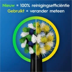 Oral B Oral-B CrossAction - Met CleanMaximiser-technologie - Opzetborstels - Zwart - 10 Stuks 19 Oral B Oral-B CrossAction - Met CleanMaximiser-technologie - Opzetborstels - Zwart - 10 Stuks -Oral B 1200x1200 345