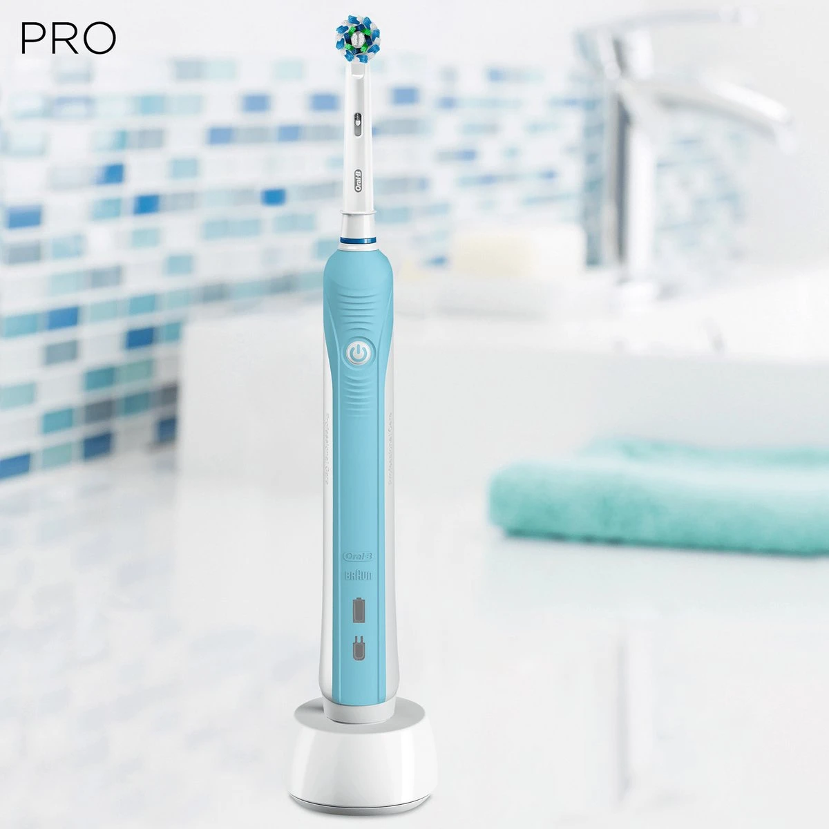 Oral B Pro 700 CrossAction - Elektrische Tandenborstel 6 Oral B Pro 700 CrossAction - Elektrische Tandenborstel - Afbeelding 4