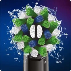 Oral B Oral-B CrossAction - Met CleanMaximiser-technologie - Opzetborstels - Zwart - 3 Stuks -Oral B 1200x1200 527