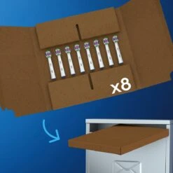 Oral B Oral-B 3D White - Met CleanMaximiser-technologie - Opzetborstels - 8 Stuks - Brievenbusverpakking -Oral B 1200x1200 612