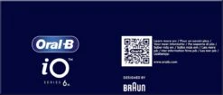 Oral B IO 6N - SMILE Black Lava Elektrische Tandenborstel Ontworpen Door Braun -Oral B 1200x512
