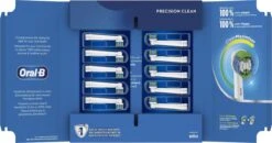 Oral B Oral-B Precision Clean - Met CleanMaximiser-technologie - Opzetborstels -10 Stuks - Brievenbusverpakking -Oral B 1200x631