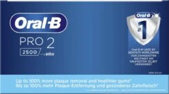 Oral B Oral-B PRO 2 2500 - Zwart - Elektrische Tandenborstel - Met Reisetui -Oral B 1200x671 2
