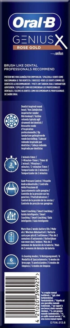 Oral B Oral-B Genius X Elektrische Tandenborstel Rosegold -Oral B 258x1200 2