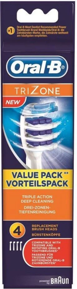 Oral B Oral-B TriZone - Opzetborstels - 4 Stuks -Oral B 319x1200