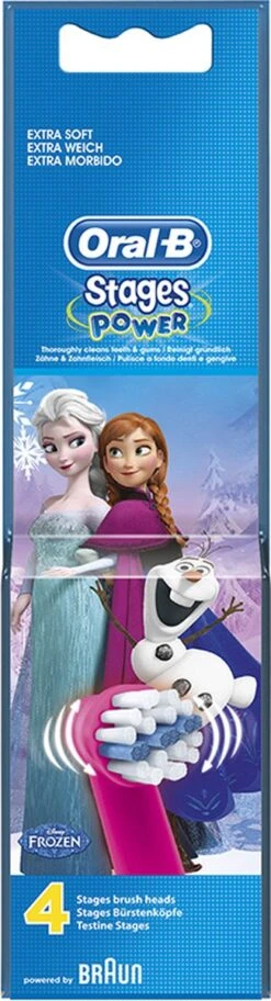 Oral B ORAL-B 80352086 - Disney Frozen 2 Vervangende Opzetborstels - Voor Oral-B Elektrische Tandenborstel Voor Kinderen - Set Van 4 -Oral B 325x1200 1