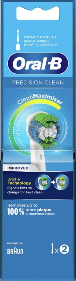 Oral B Oral-B Precision Clean - Met CleanMaximiser-technologie - Opzetborstels - 2 Stuks -Oral B 325x1200 3