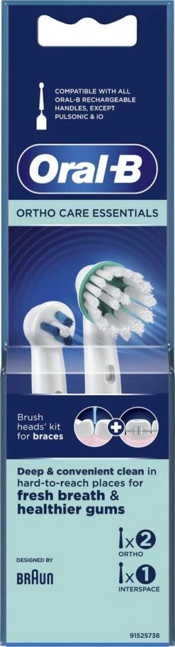 Oral B Oral-B Ortho Care - Opzetborstels - 3 Stuks 26 Oral B Oral-B Ortho Care - Opzetborstels - 3 Stuks -Oral B 325x1200 5