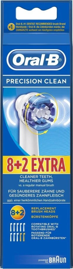 Oral B Oral-B Precison Clean Opzetborstels - 8 +2 Stuks -Oral B 326x1200 4