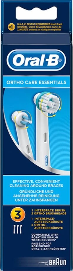 Oral B Oral-B Ortho Care - Opzetborstels - 3 Stuks 37 Oral B Oral-B Ortho Care - Opzetborstels - 3 Stuks -Oral B 327x1200 13