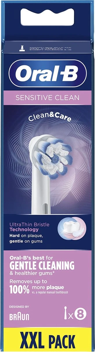 Oral B Oral-B Sensitive Clean - Opzetborstels - 8 Stuks 9 Oral B Oral-B Sensitive Clean - Opzetborstels - 8 Stuks - Afbeelding 7