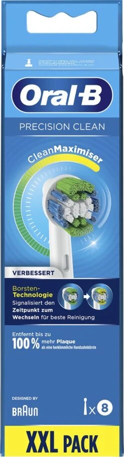 Oral B Oral-B Precision Clean Opzetborstel 8 Stuks - CleanMaximiser 20 Oral B Oral-B Precision Clean Opzetborstel 8 Stuks - CleanMaximiser -Oral B 327x1200 7