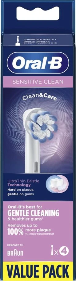 Oral B Oral-B Sensitive Clean - Opzetborstels - 4 Stuks -Oral B 327x1200 9