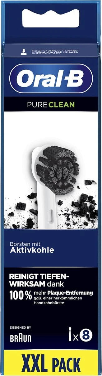 Oral B Oral-B Pure Clean Opzetborstel - 8 Stuks 10 Oral B Oral-B Pure Clean Opzetborstel - 8 Stuks - Afbeelding 8