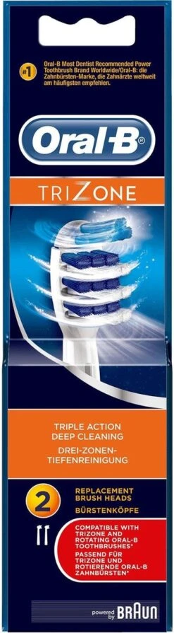 Oral B Oral-B TriZone - Opzetborstels - 2 Stuks 26 Oral B Oral-B TriZone - Opzetborstels - 2 Stuks -Oral B 331x1200