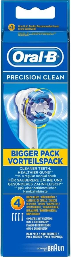 Oral B Oral-B Precision Clean Opzetborstels - 4 Stuks -Oral B 332x1200