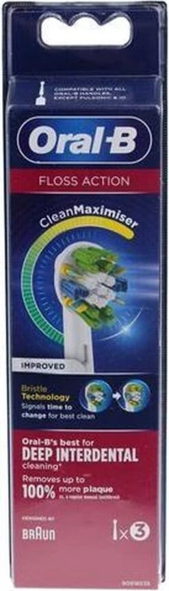 Oral B Oral-B Opzetborstels FlossAction 3 Stuks 25 Oral B Oral-B Opzetborstels FlossAction 3 Stuks -Oral B 343x1200