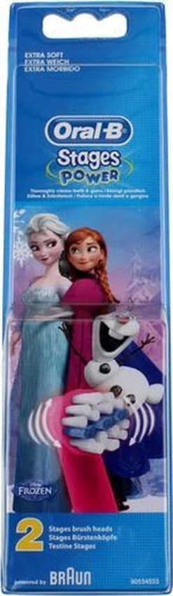Oral B Oral-B Stages Power - Disney Frozen - Opzetborstels - 2 Stuks -Oral B 350x1200