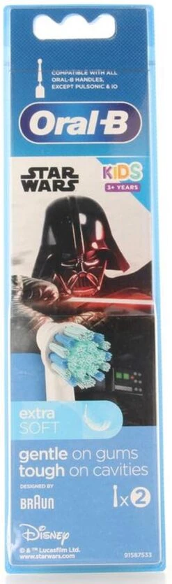 Oral B Oral-B Opzetborstels Kids 2 Stuks 25 Oral B Oral-B Opzetborstels Kids 2 Stuks -Oral B 355x1200