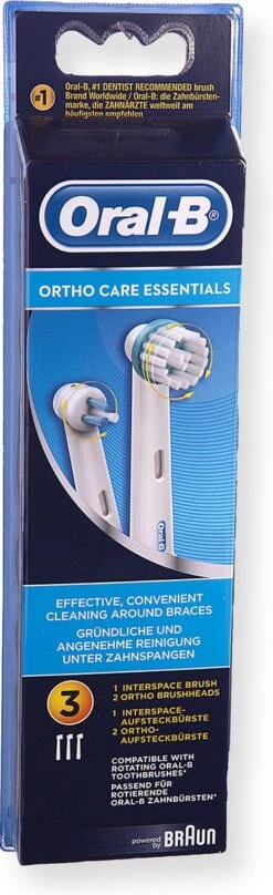 Oral B Oral-B Ortho Care - Opzetborstels - 3 Stuks 36 Oral B Oral-B Ortho Care - Opzetborstels - 3 Stuks -Oral B 367x1200