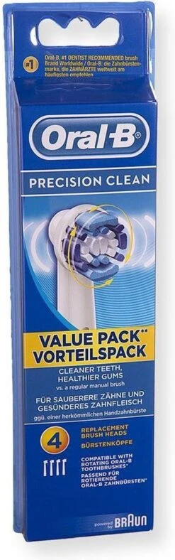 Oral B Oral-B Precision Clean Opzetborstels - 4 Stuks -Oral B 376x1200