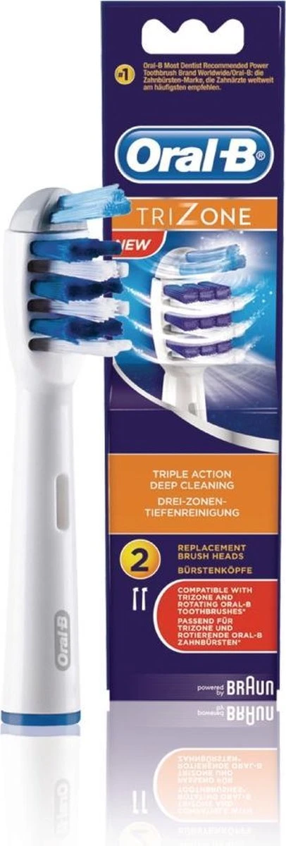Oral B Oral-B TriZone - Opzetborstels - 2 Stuks 20 Oral B Oral-B TriZone - Opzetborstels - 2 Stuks - Afbeelding 18