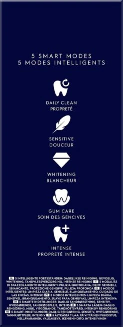 Oral B IO 6N - SMILE Black Lava Elektrische Tandenborstel Ontworpen Door Braun -Oral B 453x1200