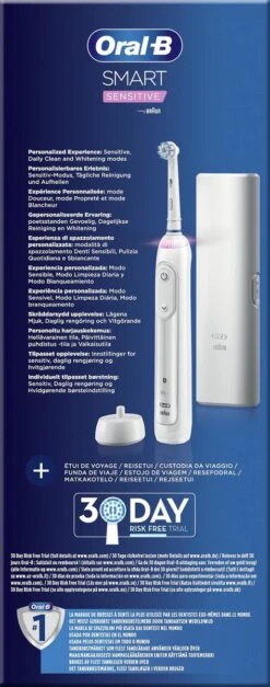 Oral B Oral-B Smart Sensitive - Elektrische Tandenborstel - Ontworpen Door Braun - 1 Handvat En 1 Opzetborstel -Oral B 473x1200