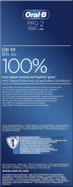 Oral B Oral-B PRO 2 2500 - Zwart - Elektrische Tandenborstel - Met Reisetui -Oral B 473x1200 4