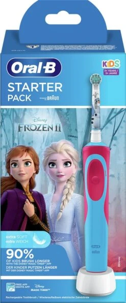 Oral B Oral-B Vitality Frozen - Elektrische Tandenborstel Voor Kinderen - 1 Handvat En 2 Opzetborstels -Oral B 501x1200 1