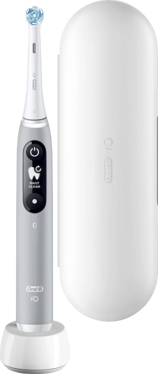 Oral B Oral-B IO - 6 - Opal Grey-Elektrische Tandenborstel Met Revolutionaire Magnetische Technologie Powered By Braun 13 Oral B Oral-B IO - 6 - Opal Grey-Elektrische Tandenborstel Met Revolutionaire Magnetische Technologie Powered By Braun - Afbeelding 11