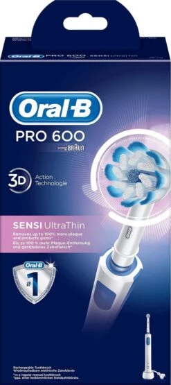 Oral B Oral-B PRO Pro 600 - Sensi-Clean - Elektrische Tandenborstel - Wit 24 Oral B Oral-B PRO Pro 600 - Sensi-Clean - Elektrische Tandenborstel - Wit -Oral B 534x1200