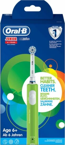 Oral B Oral-B Junior - Elektrische Tandenborstel - Groen -Oral B 537x1200 2